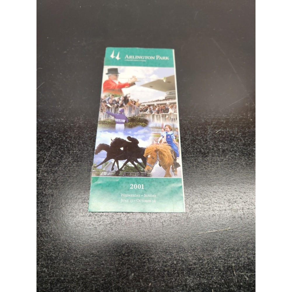 2001 Arlington Park Brochure - Closed Horse Race Facility